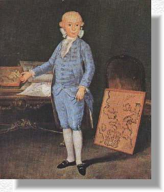 Luis Mar�a de Borb�n y Vallabriga, Goya 1783, Oleo sobre tela, 130x116 cm, Colecci�n particular (Madrid)
