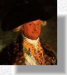 Detalle de Carlos IV vestido de cazador, 
Goya 1799, Museo del Prado, Madrid